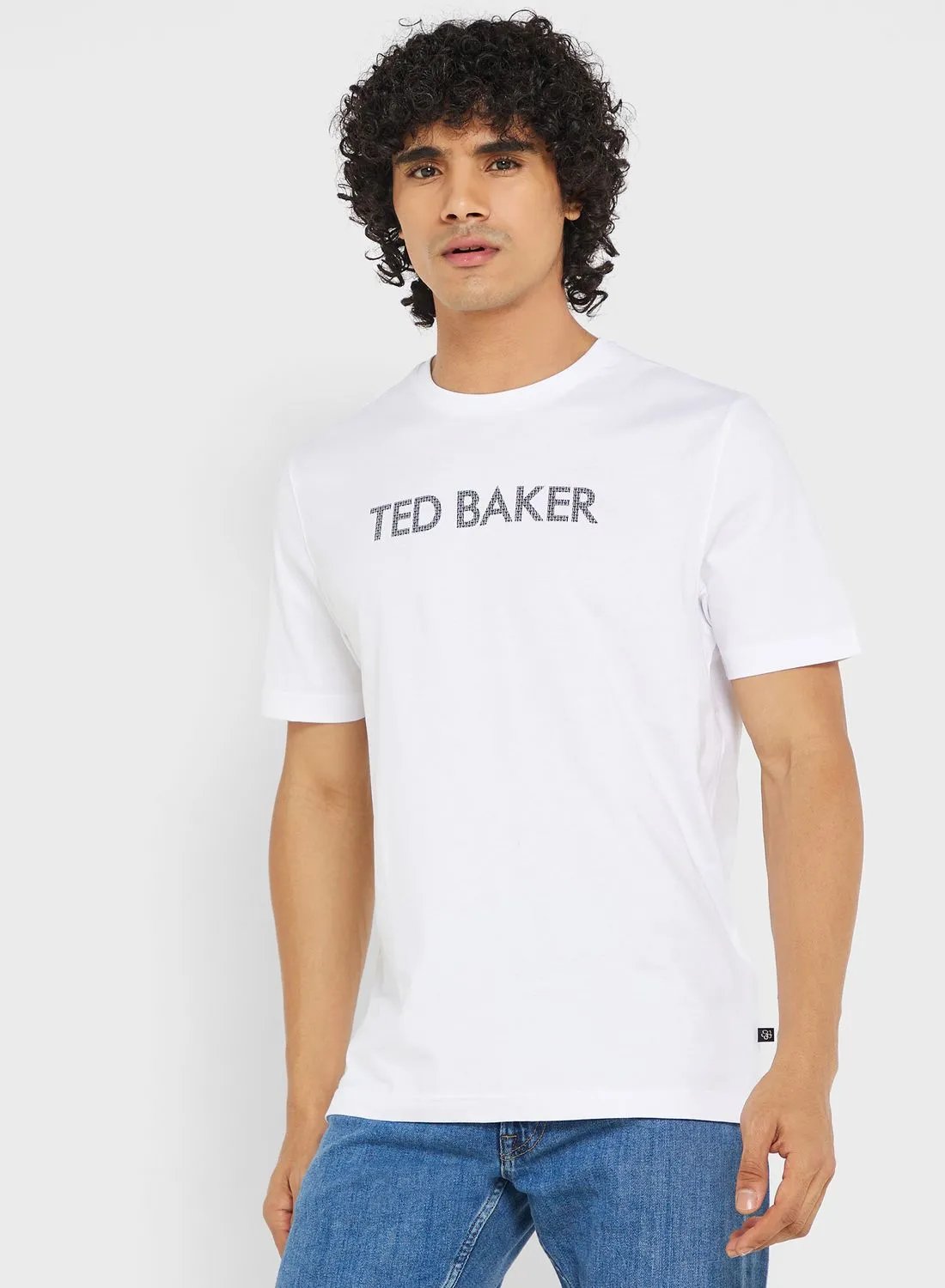 Ted Baker Slogan Crew Neck T-Shirt