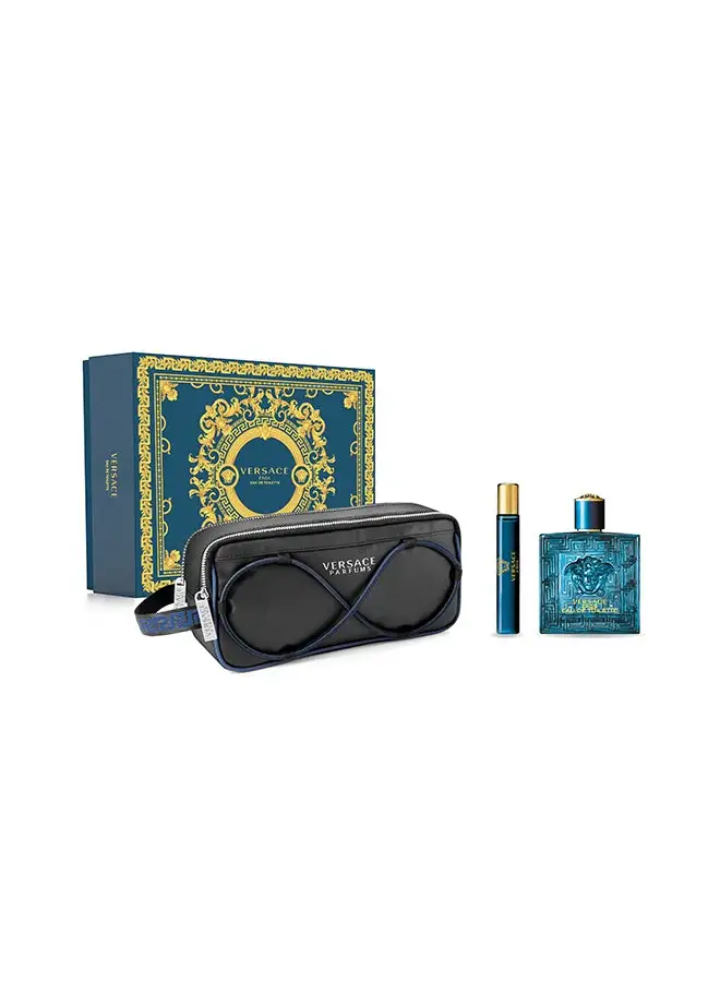 VERSACE Eros Man EDT Natural Spray Gift Set 100ml