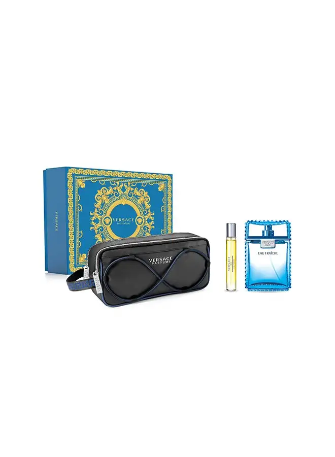 VERSACE Eau Fraiche EDT Natural Spray Gift Set 100ml