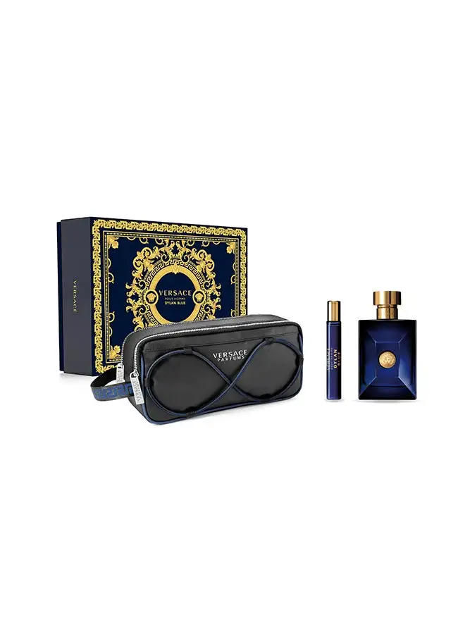 VERSACE Dylan Blue Pour Homme EDT Natural Spray Gift Set 100ml