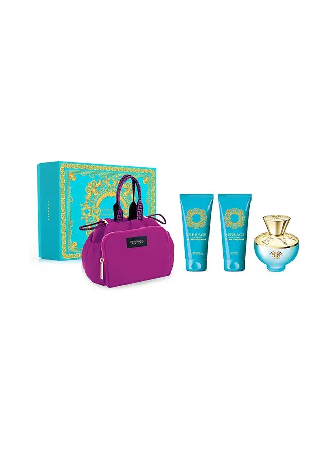 VERSACE Dylan Turquoise EDT Natural Spray Gift Set 100ml