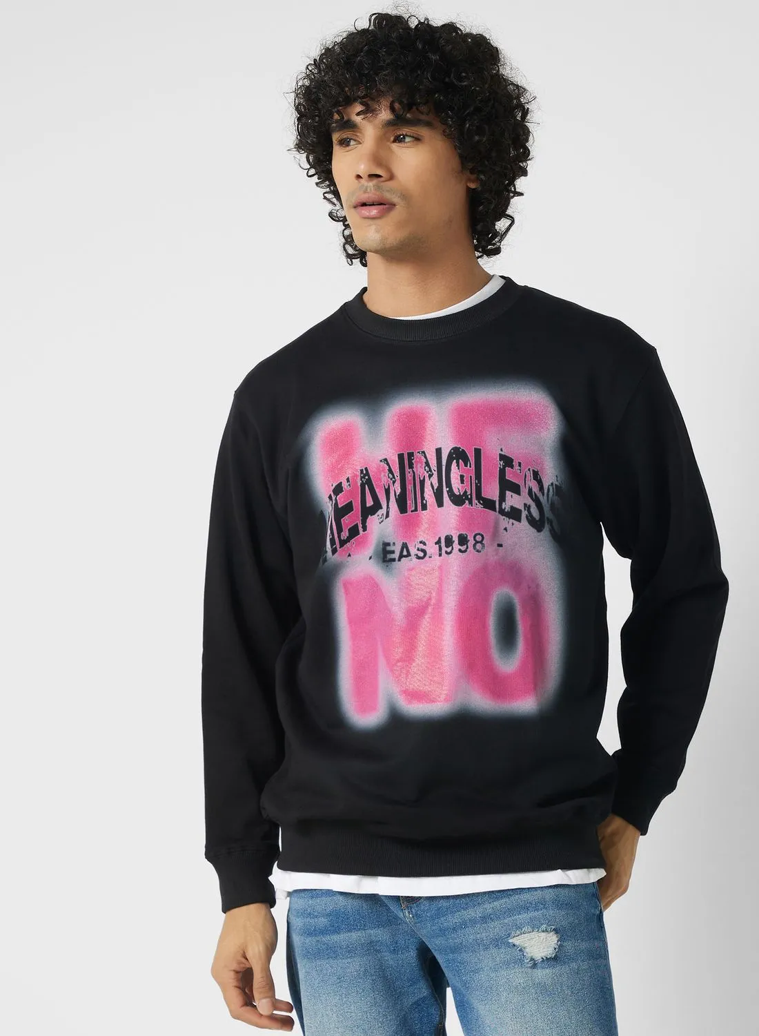 Seventy Five Graphic Sweater