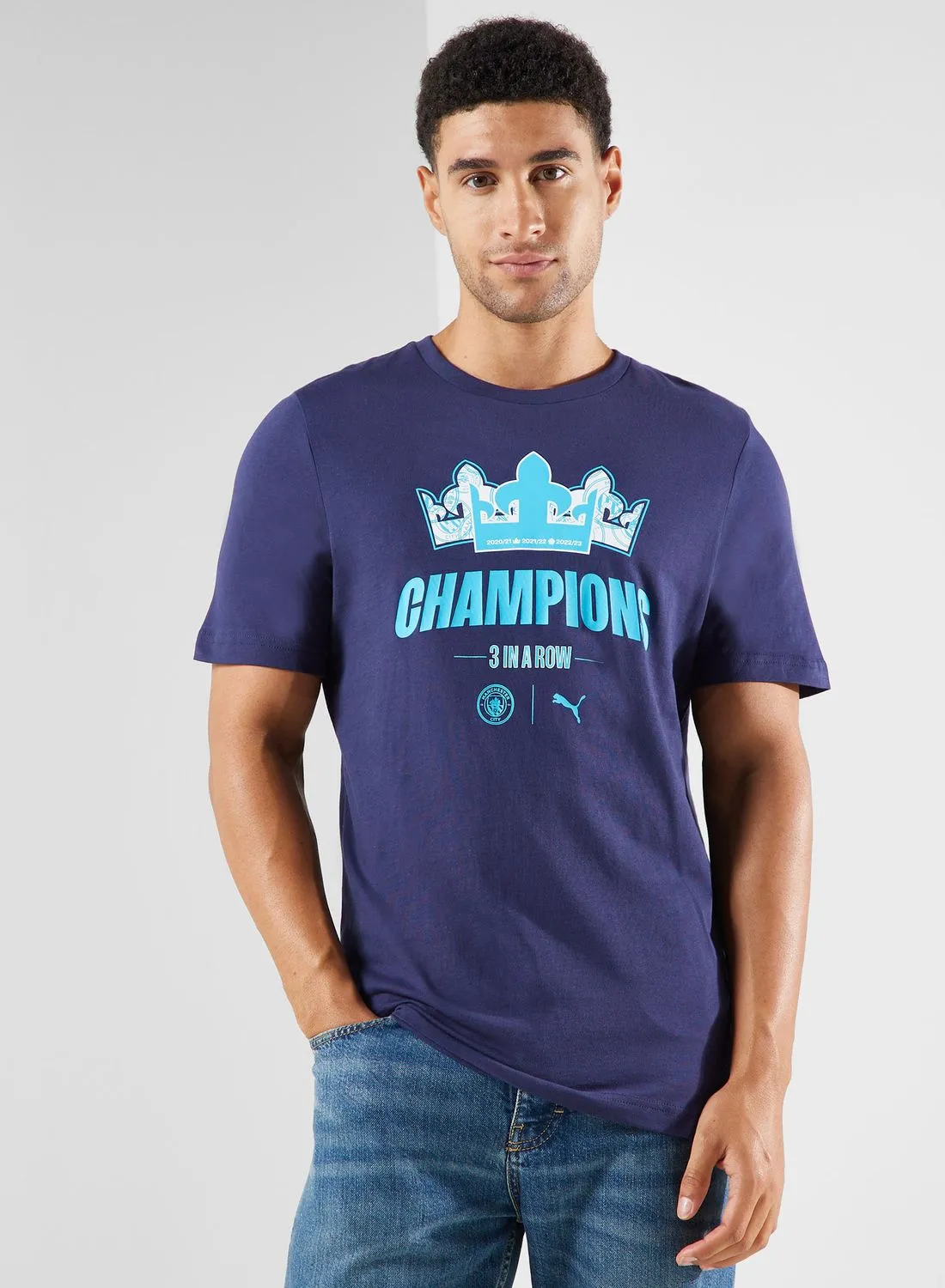 PUMA Manchester City Pl Winners T-Shirt