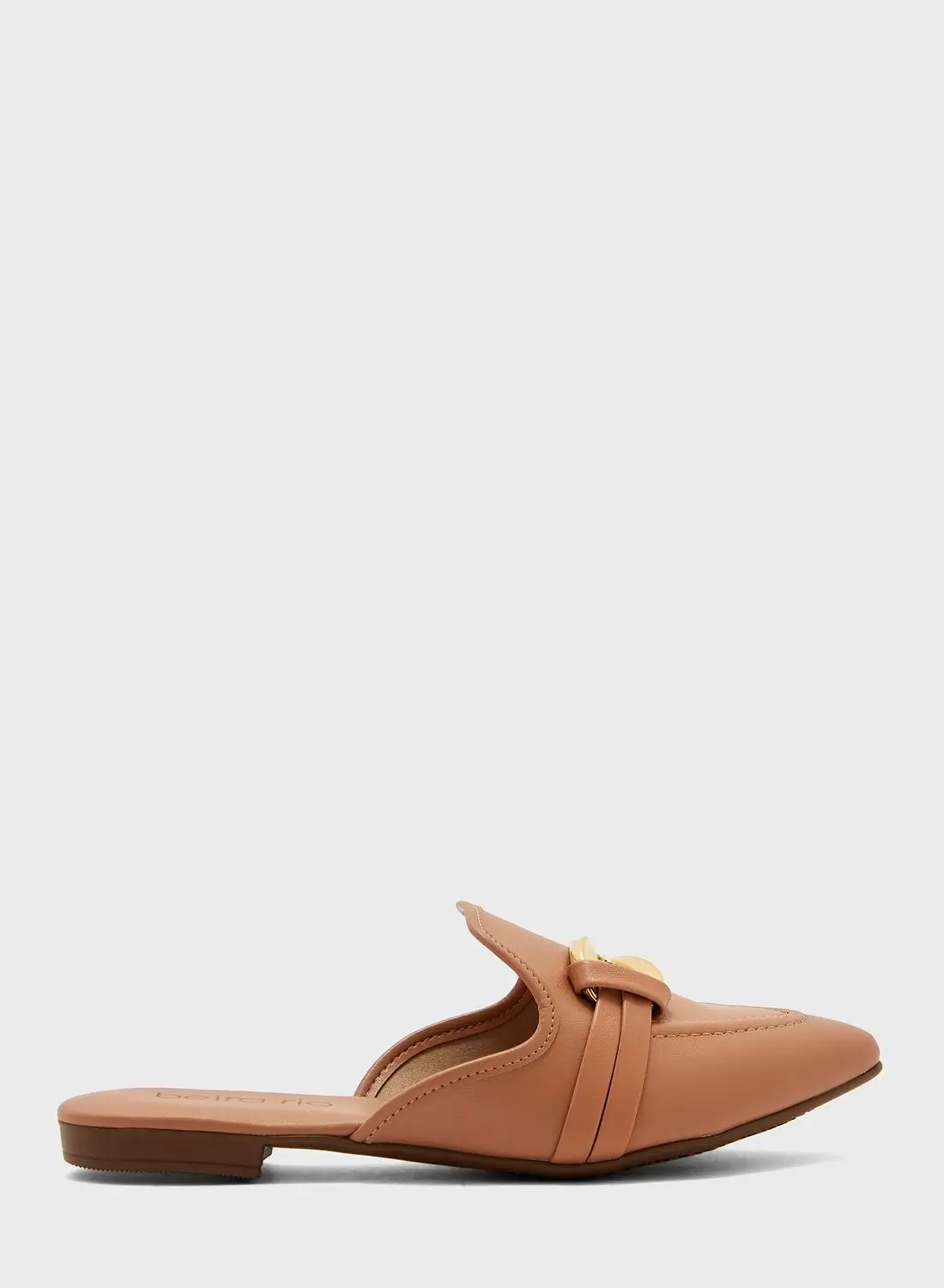 Beira Rio Alessandra Pointed Flat Slip Ons