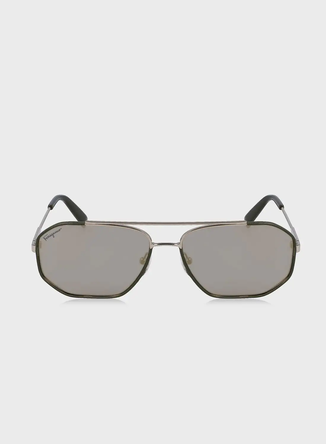 FERRAGAMO Sf303Sl Aviator Sunglasses