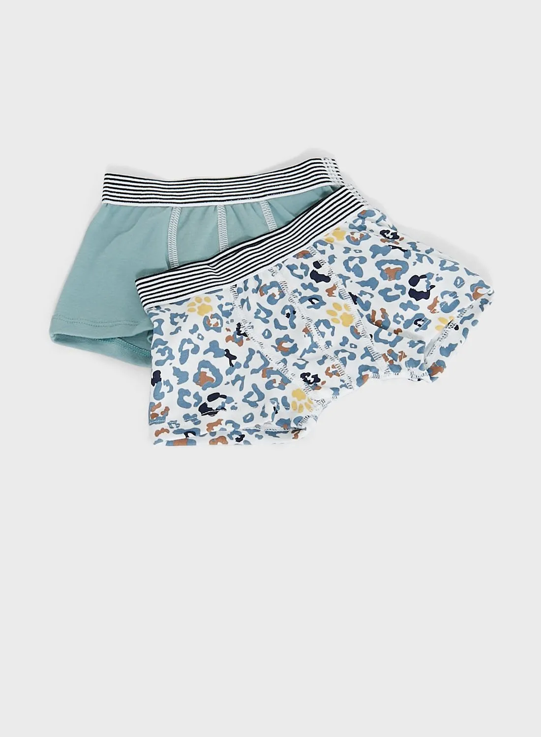 Petit Bateau Kids 2 Pack Assorted Boxers