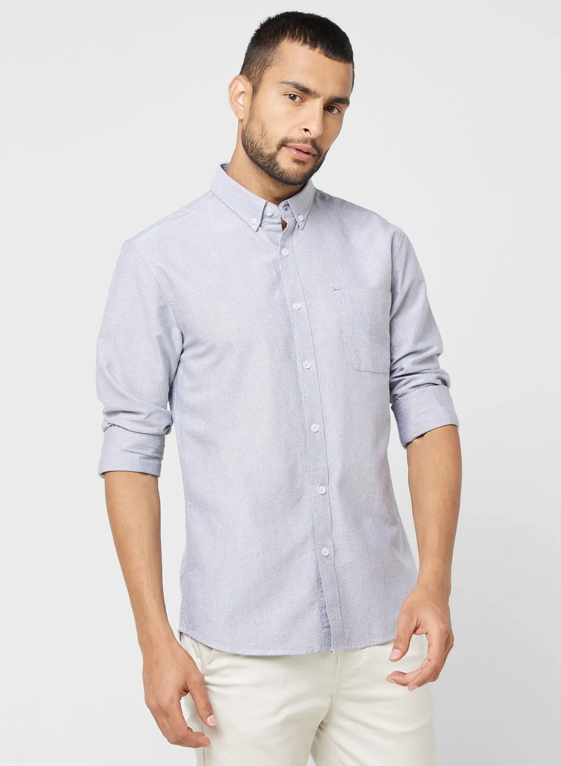 Robert Wood Oxford Long Sleeve Shirt