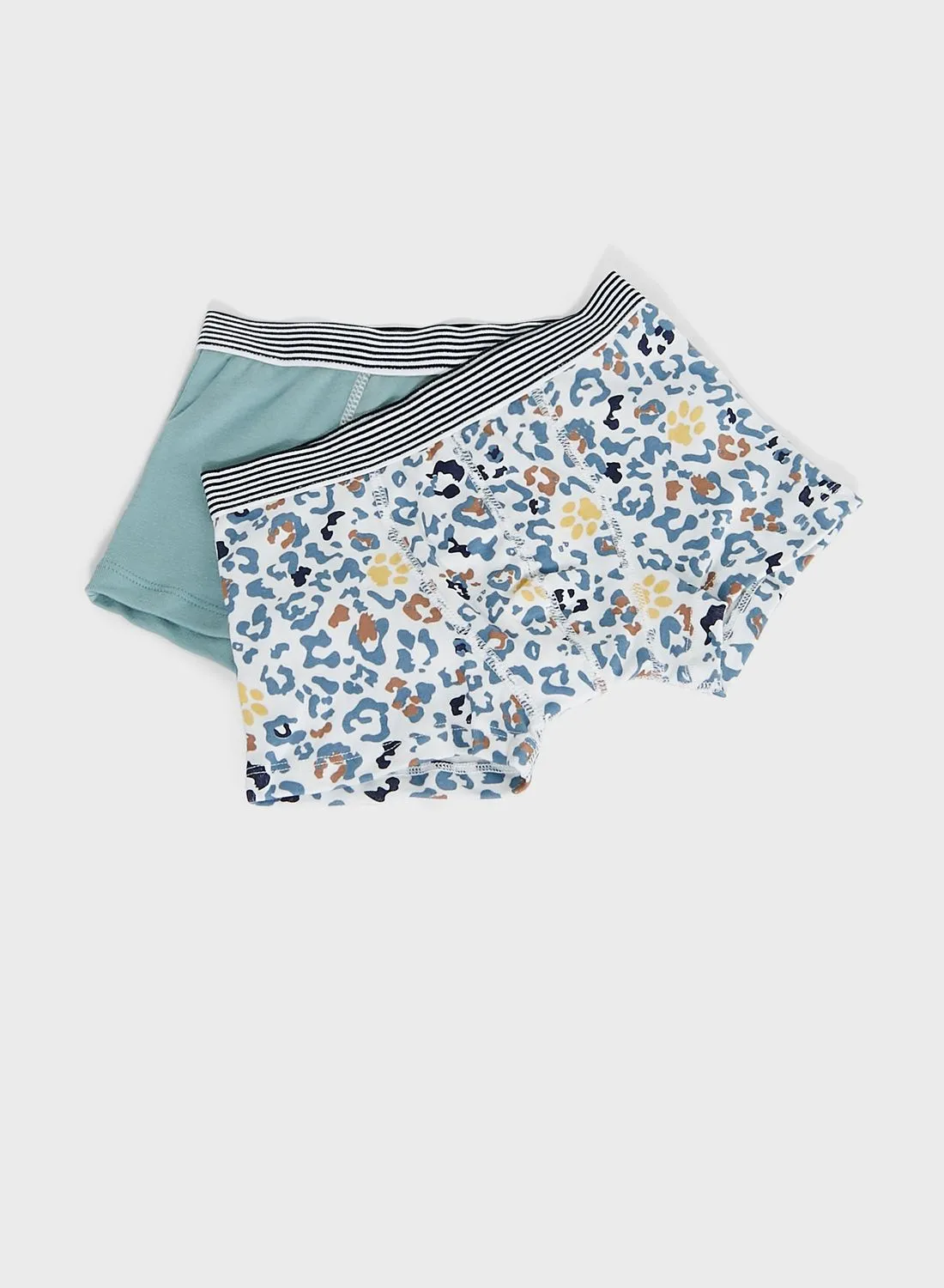 Petit Bateau Youth 2 Pack Assorted Boxers