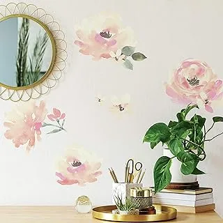 RoomMates Floral Blooms Peel And Stick Wall Decals