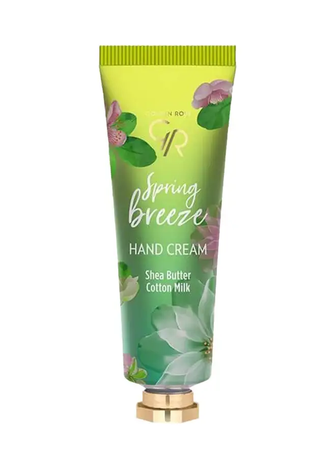 Golden Rose Spring Breeze Hand Cream Green 50ml