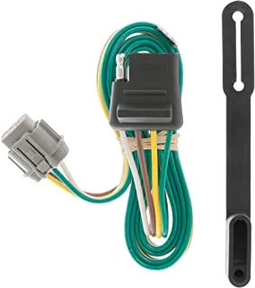 Curt Manufacturing 55441 Vehicle-Side Custom 4-Pin Trailer Wiring Harness, Fits Select Nissan Frontier, Pathfinder, Xterra, Suzuki Equator