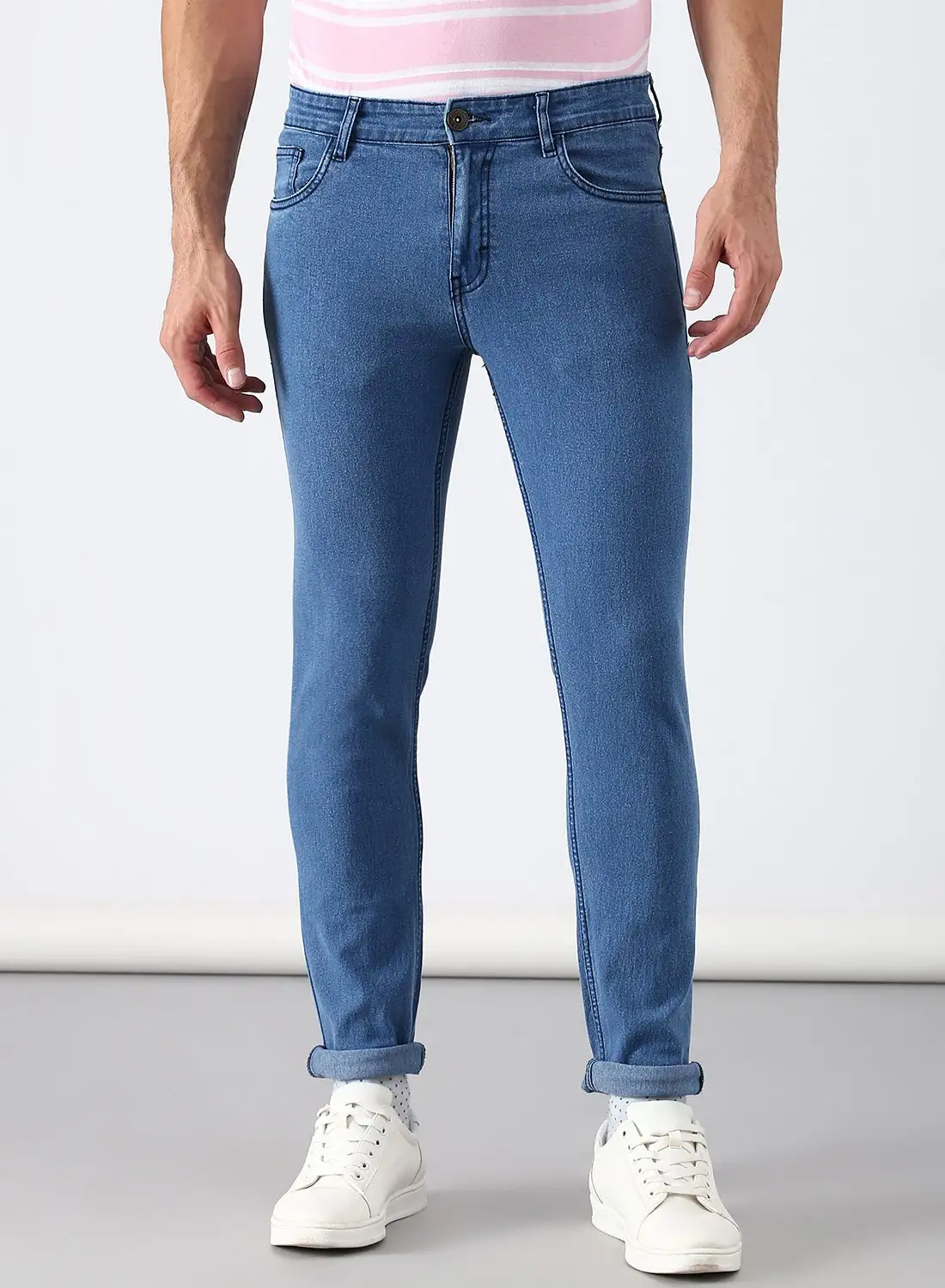 ABOF Slim Fit Jeans Blue