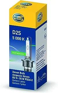 HELLA D2S 5000 K Xenon Performance Bulb, (85V, 35W)