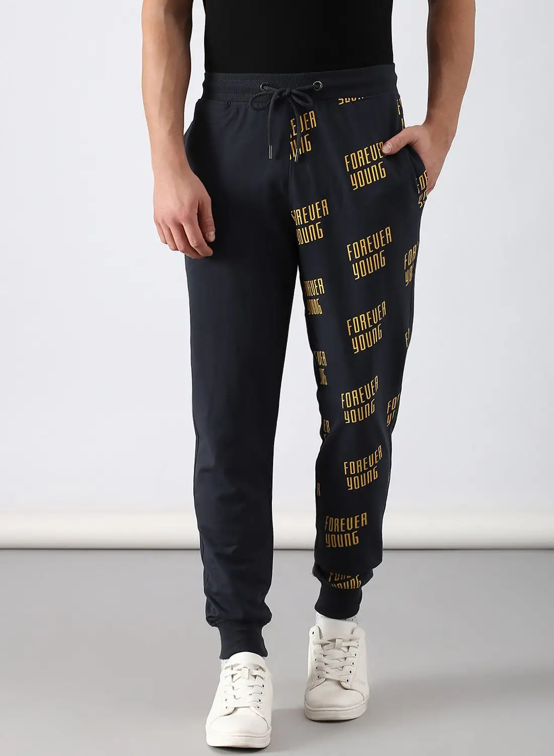 ABOF Regular Fit Joggers Multicolour