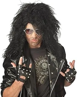 Heavy Metal Rocker M Wig Black