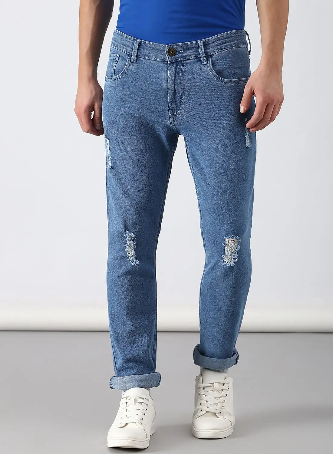 ABOF Slim Fit Jeans Blue