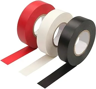 WOKIN PVC Insulating Tape (Orange and Black) 0.13Mm x 19Mm x 9.15M