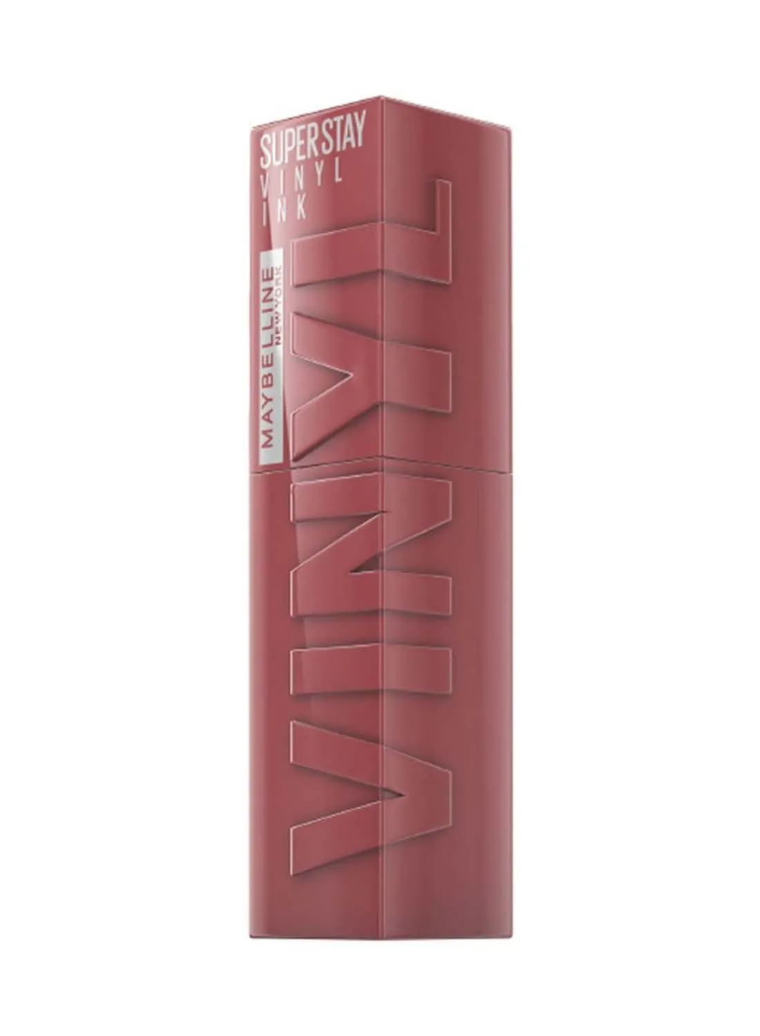 MAYBELLINE NEW YORK Super Stay Vinyl Ink Longwear Transfer Proof Gloss Lipstick, 40 WITTY