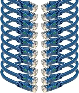 iMBAPrice - 91 cm Cat5e Network Ethernet Patch Cable (10 Pack) - Blue