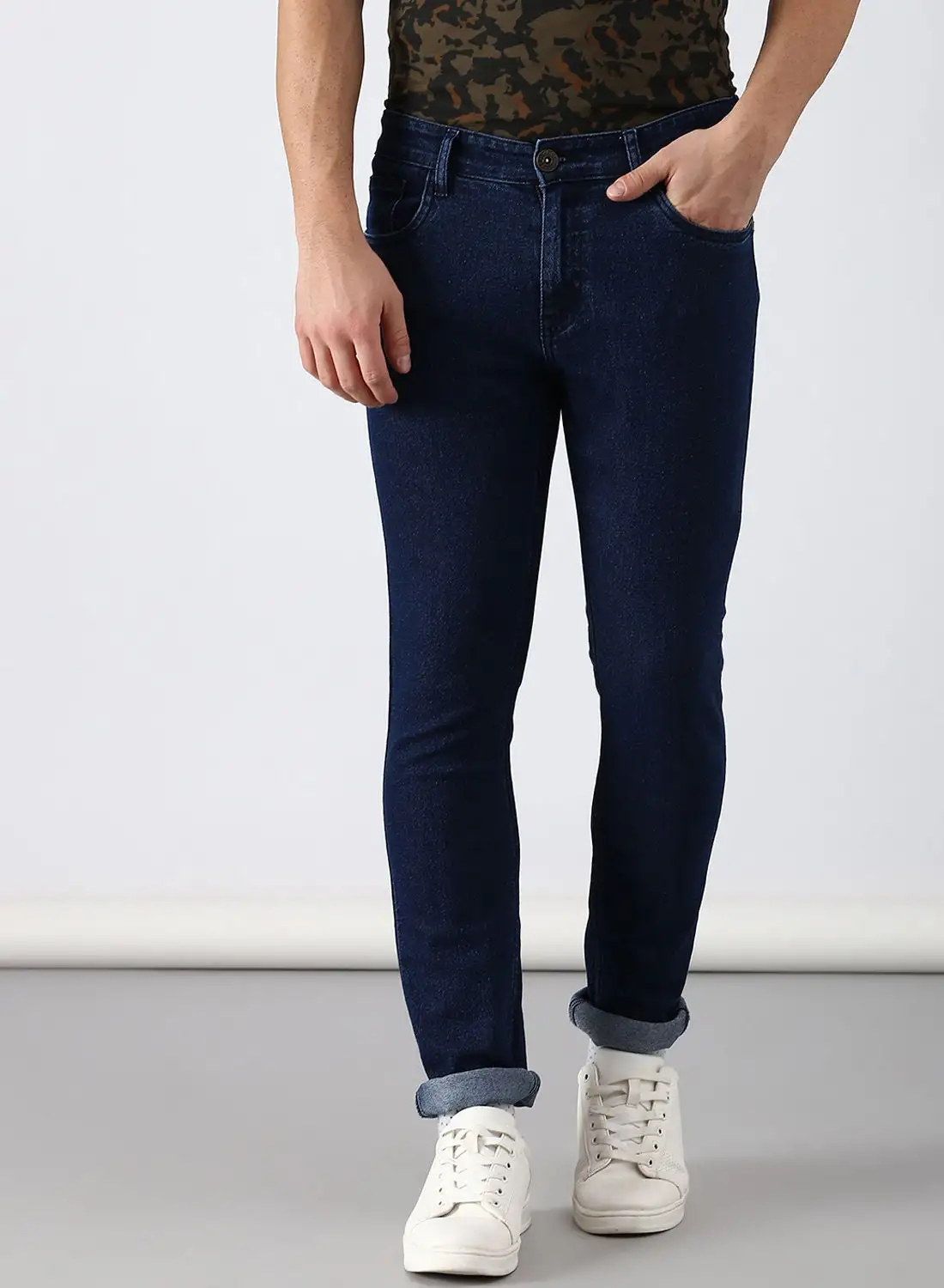 ABOF Slim Fit Jeans Blue