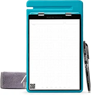 Rocketbook Orbit Legal Pad Executive - Smart Reusable Teal, Lined/Dot-Grid