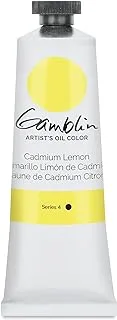 Gamblin Cadmium Lemon Artist Oil 37Ml, 1.25 Fl Oz (Pack of 1)