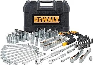 DEWALT Mechanics Tool Set, 1/4 and 3/8 Inch Drive, SAE, 172-Piece (DWMT81533)