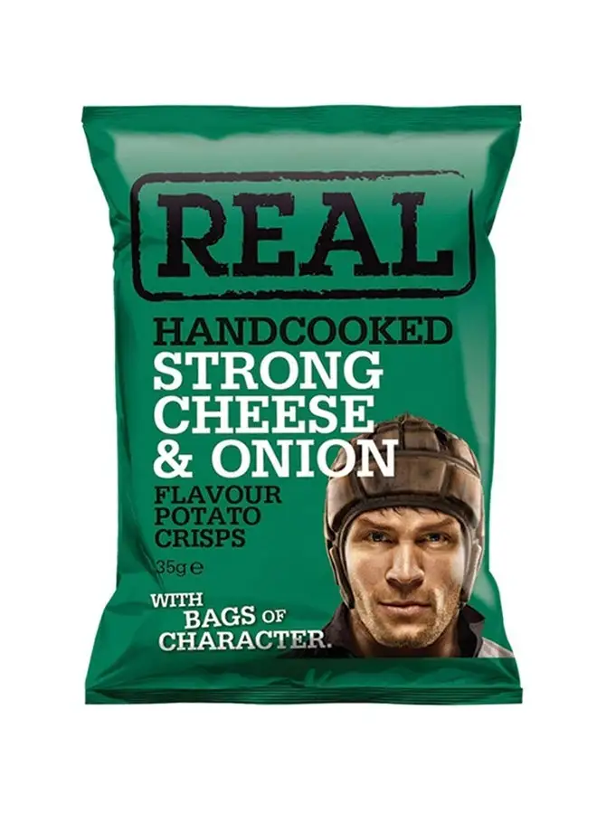 Real Strong Cheese And Onion 35grams