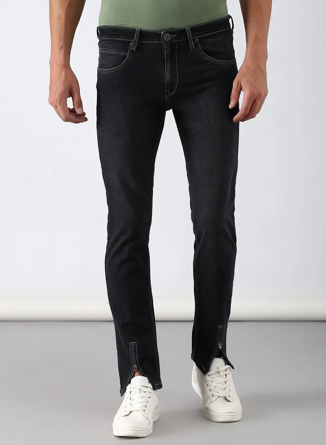 ABOF Slim Fit Jeans Black