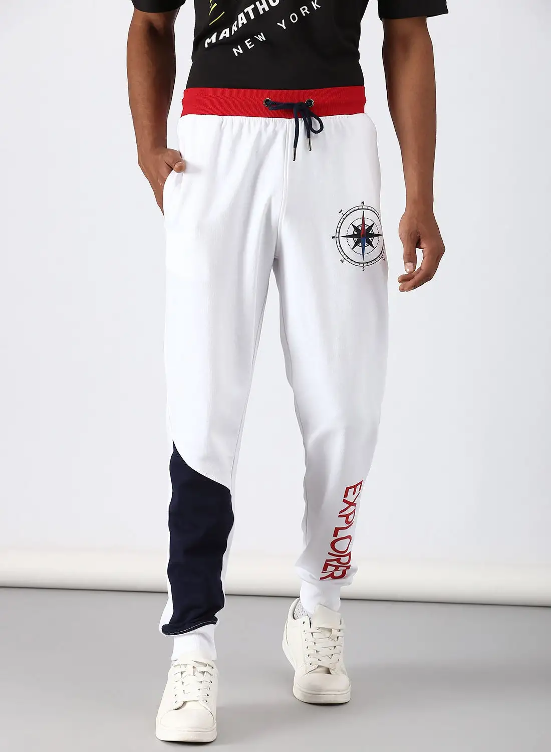 ABOF Regular Fit Joggers Multicolour