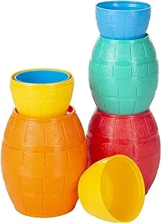 Funskool Stacking Barrels, Multicolor