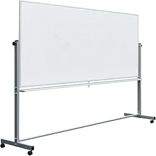 Digital Magnetic Whiteboard with Aluminum Frame, 90x120 cm, Movable