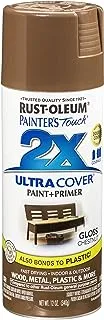 Rust-Oleum Painter's Touch 2X Ultra Cover Paint and Primer 340 g, Gloss Chestnut