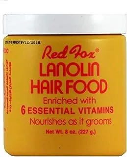 Red Fox Lanolin Hair Food, 8Oz