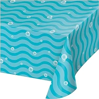 Ocean Celebration Paper Table Cover 54in x 102in 1ct