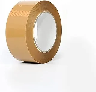 Maxi Packing Tape 48mm X 100 Yds 45 Mic Brown, Tape for Carton Sealing, Shipping and Packing Tape, MX-PT100B