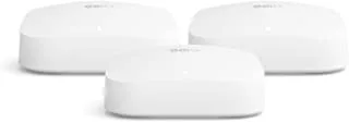 Amazon eero Pro 6 tri-band mesh Wi-Fi 6 router | with built-in Zigbee smart home hub | 3-pack