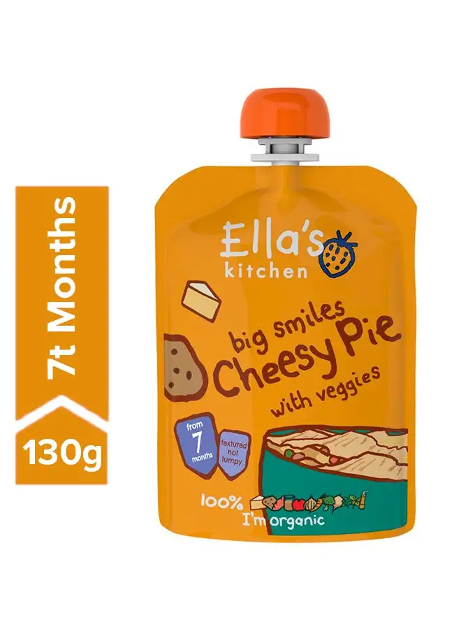 Ella’s kitchen Kitchen Big Smiles Cheesy Pie With Veggies 130grams