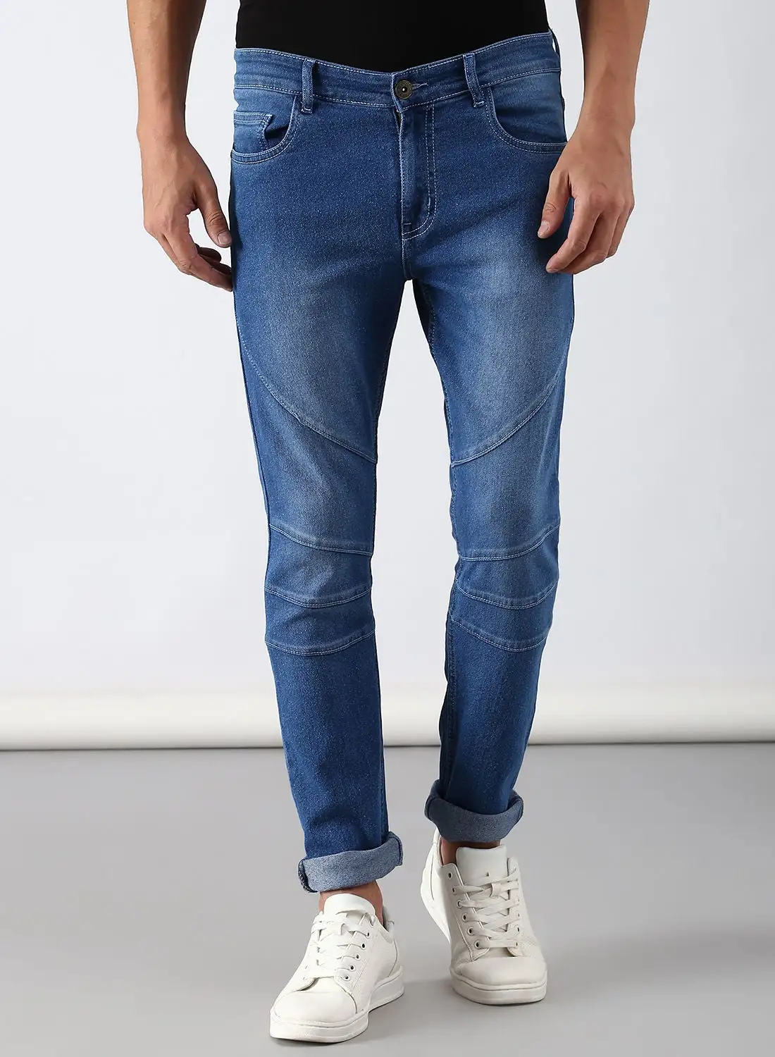 ABOF Slim Fit Jeans Light Blue