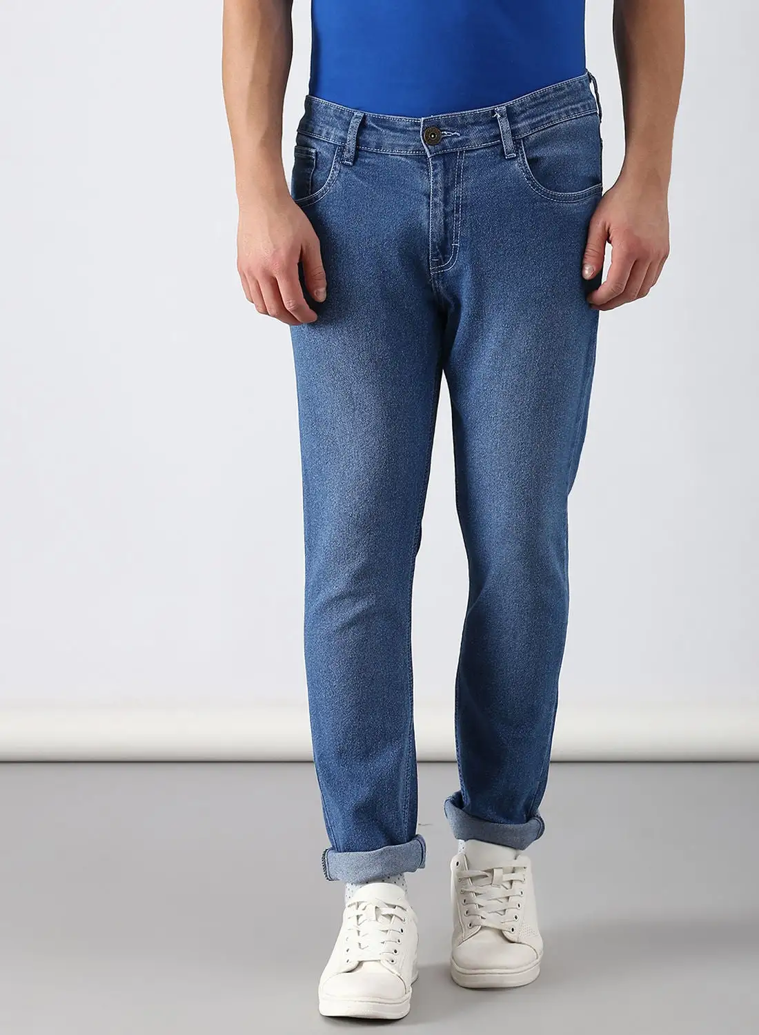 ABOF Slim Fit Jeans Blue