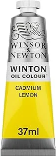 Winsor & Newton Winton Oil Color, 37 ml (1.25-oz), Cadmium Lemon