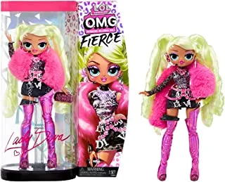 L.O.L. Surprise! LOL Surprise OMG Fierce Lady Diva Fashion Doll with 15 Surprises Including Outfits and Accessories for Toy, Girls Ages 3 up, 11.5-inch Doll, Collector