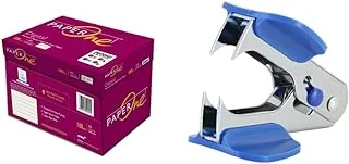 Paperone™ Digital (100Gsm) A4 Size (100 Sheet) Retail Pack, 20 Reams In A Carton & E0231 Staple Remover, Assorted Color