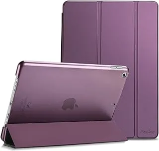 ProCase iPad 10.2 Case 9th Gen 2021/ iPad 8th Gen 2020/ 7th Gen 2019, Slim Stand Hard Back Shell Protective Smart Case Auto Wake/Sleep Cover for 10.2 Inch iPad 9/8/7 -Purple