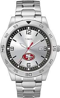 Timex Men's Citation 42mm Quartz Watch with Stainless Steel Strap