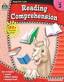 Reading Comprehension, Grade 3 [With 180+ Stickers] (Ready-Set-Learn)