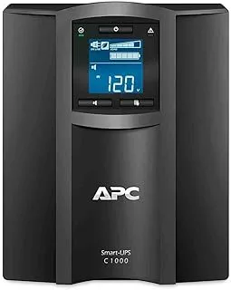 APC من شنايدر إلكتريك Smart-UPS SMC SmartConnect - SMC1000IC - مصدر طاقة غير منقطع 1000VA - (يدعم السحابة ، 8 منافذ IEC-C13)