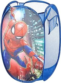 Idea Nuova Marvel Spiderman Pop Up Hamper with Durable Carry Handles, 21