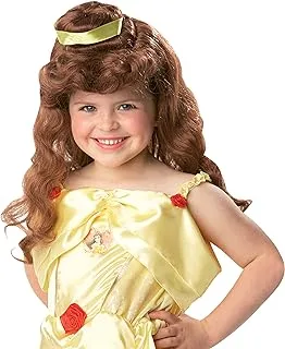 Rubie's Disney Golden Belle Stand Alone Wig For Girls - Brown, One Size 9909