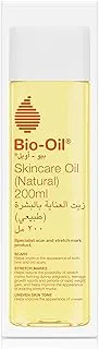 Bio-Oil 100% Natural Skincare Oil with organic jojoba oil |Specialist for Scar and Stretch marks,Uneven Skin tone, Ageing & Dehydrated Skin|Dermatologically tested|Formulated for all Skin types|200ml